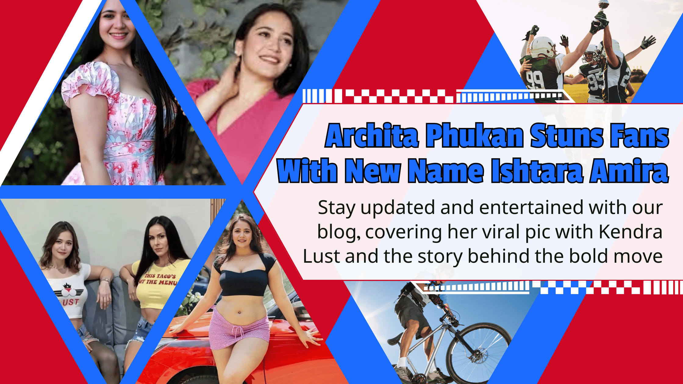 Influencer Archita Phukan Changes Instagram Name to Ishtara Amira After Viral Pic with Kendra Lust