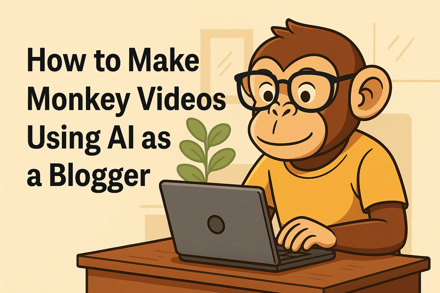 How to Make Monkey Videos Using AI as a Blogger